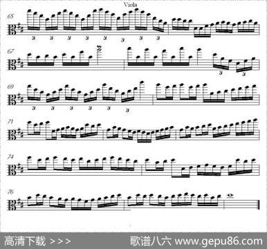 CanonRock（卡农摇滚）（中提琴）