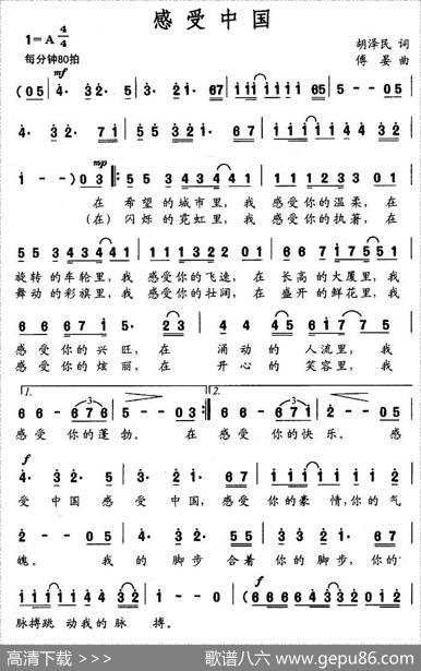 感受中国 - 胡泽民|傅晏