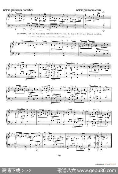 CapriccioinB-flatMajorBWV992（降B大调随想曲）|约翰·塞巴斯蒂安·巴赫