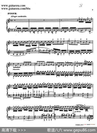 d小调托卡塔与赋格（BWV565·陶西格改编钢琴独奏版）|约翰·塞巴斯蒂安·巴赫