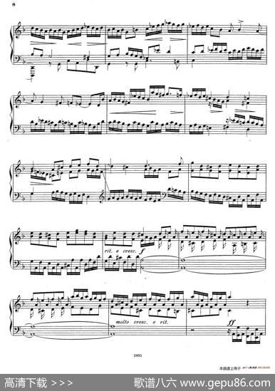 d小调托卡塔与赋格（BWV565·布拉辛改编钢琴独奏版）|约翰·塞巴斯蒂安·巴赫