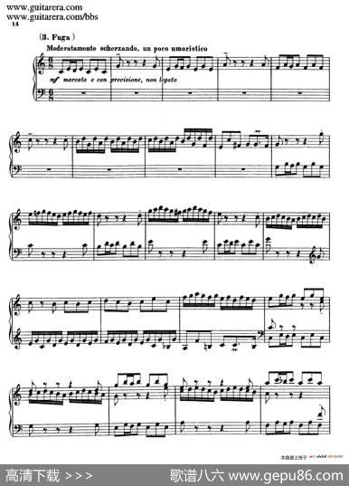 Toccata,AdagioandFugueinCMajorBWV564（C大调托卡塔、柔板和赋格）|约翰·塞巴斯蒂安·巴赫原曲、布索尼改编