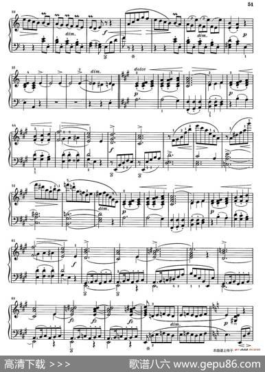 NeueAquarelleOp.57（新水彩画·1.幽默曲）|尼尔斯·威廉·加德(NielsWilhelmGade）