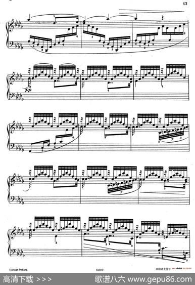 SixPiecesOp.32（6首小品·3.春之声）|克里斯蒂安·辛丁(ChristianSinding）