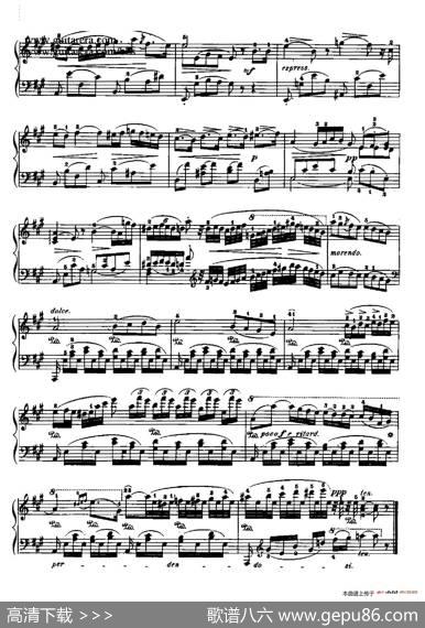 NocturneNo.4inAMajor（A大调第四号夜曲）|约翰·菲尔德（JohnField）