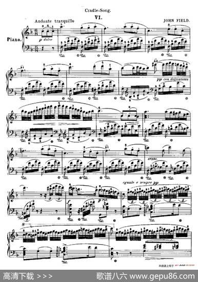NocturneNo.6inFMajor（F大调第六号夜曲）|约翰·菲尔德（JohnField）