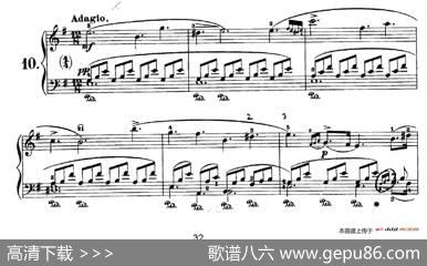 NocturneNo.10ineMinor（e小调第十号夜曲）|约翰·菲尔德（JohnField）