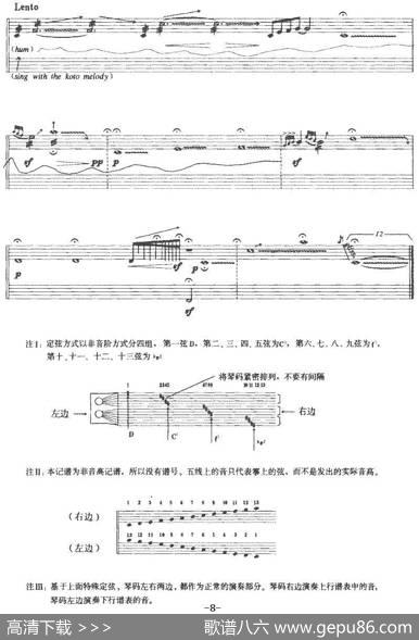自鸣系列Ⅱ（为十三弦的日本筝而作）|唐建平