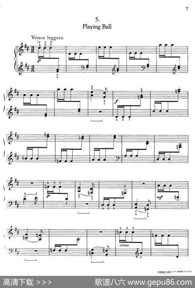 ThirtyPiecesForChildrenOp.27（30首儿童钢琴曲1—5）|[俄]德米特里·卡巴列夫斯基