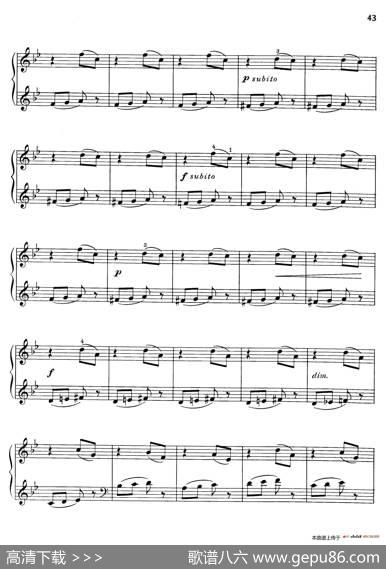 ThirtyPiecesForChildrenOp.27（30首儿童钢琴曲21—25）|[俄]德米特里·卡巴列夫斯基