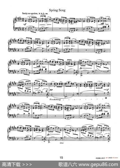 AlbumfürdieJugendOp.68（儿童钢琴曲集）|罗伯特·舒曼（RobertSchumann）
