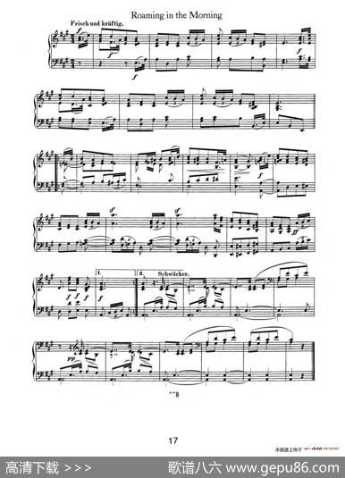 AlbumfürdieJugendOp.68（儿童钢琴曲集）|罗伯特·舒曼（RobertSchumann）