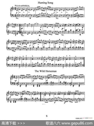 AlbumfürdieJugendOp.68（儿童钢琴曲集）|罗伯特·舒曼（RobertSchumann）