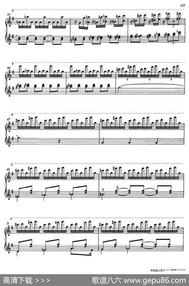 SabreDance（马刀舞曲）（齐夫拉改编钢琴独奏版）|阿拉姆·伊里奇·哈恰图良