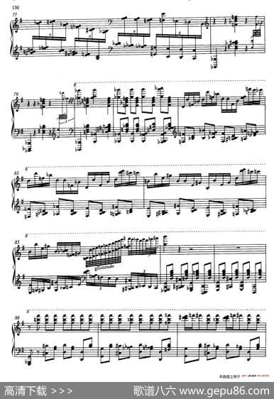 SabreDance（马刀舞曲）（齐夫拉改编钢琴独奏版）|阿拉姆·伊里奇·哈恰图良