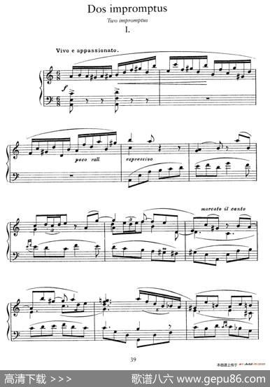 ImpromptuinaMinor（a小调即兴曲）|恩里克·格拉那多斯（EnriqueGranados）