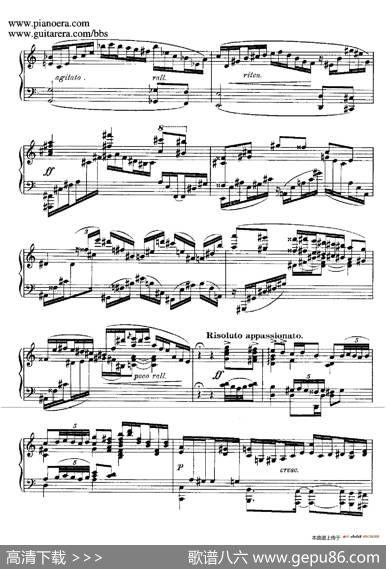 Goyescas（戈雅之画）（5.爱与死ElAmorYLaMuerte）|恩里克·格拉那多斯（EnriqueGranados）