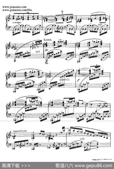 Goyescas（戈雅之画）（5.爱与死ElAmorYLaMuerte）|恩里克·格拉那多斯（EnriqueGranados）
