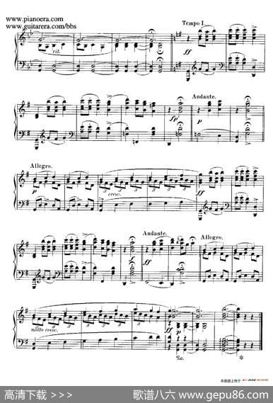 12SpanishDansesOp.37（12首西班牙舞曲·1）|恩里克·格拉那多斯（EnriqueGranados）