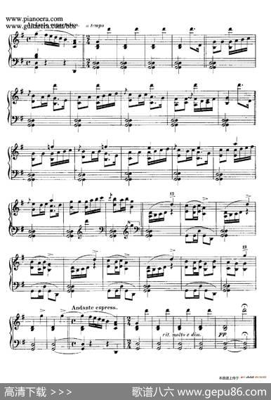 12SpanishDansesOp.37（12首西班牙舞曲·4）|恩里克·格拉那多斯（EnriqueGranados）
