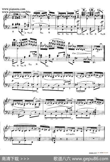 12SpanishDansesOp.37（12首西班牙舞曲·11）|恩里克·格拉那多斯（EnriqueGranados）