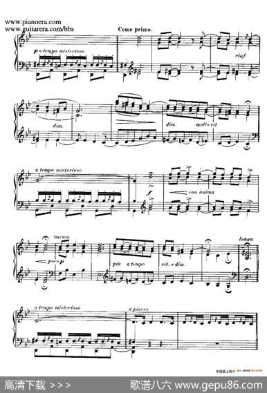 12SpanishDansesOp.37（12首西班牙舞曲·11）|恩里克·格拉那多斯（EnriqueGranados）