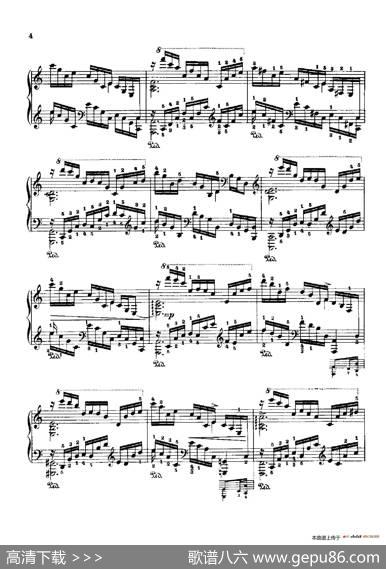 53首以肖邦练习曲为素材而作的练习曲（No.1）|里奥鲍尔德·戈多夫斯基