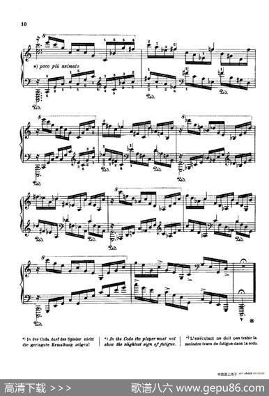 53首以肖邦练习曲为素材而作的练习曲（No.1）|里奥鲍尔德·戈多夫斯基