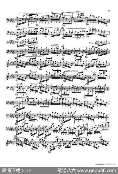 53首以肖邦练习曲为素材而作的练习曲（No.2）|里奥鲍尔德·戈多夫斯基