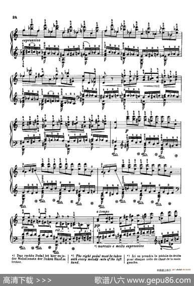 53首以肖邦练习曲为素材而作的练习曲（No.4）|里奥鲍尔德·戈多夫斯基