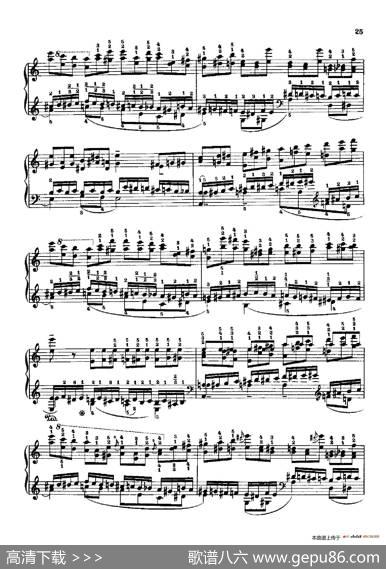 53首以肖邦练习曲为素材而作的练习曲（No.4）|里奥鲍尔德·戈多夫斯基