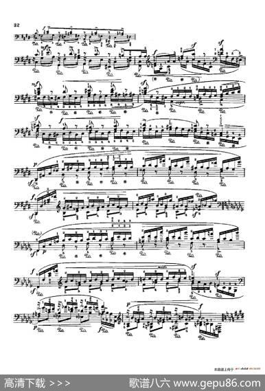53首以肖邦练习曲为素材而作的练习曲（No.6）|里奥鲍尔德·戈多夫斯基