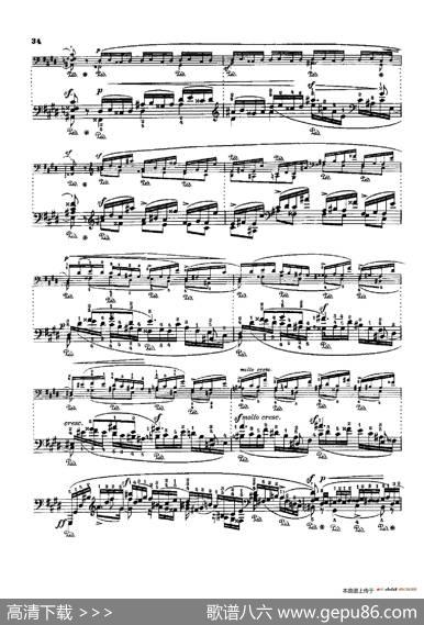 53首以肖邦练习曲为素材而作的练习曲（No.6）|里奥鲍尔德·戈多夫斯基
