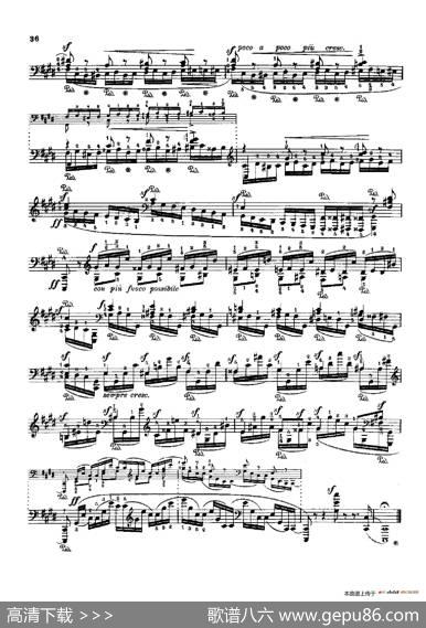 53首以肖邦练习曲为素材而作的练习曲（No.6）|里奥鲍尔德·戈多夫斯基