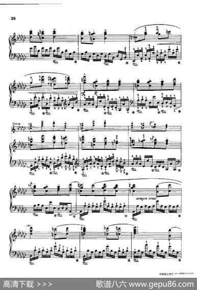 53首以肖邦练习曲为素材而作的练习曲（No.7）|里奥鲍尔德·戈多夫斯基