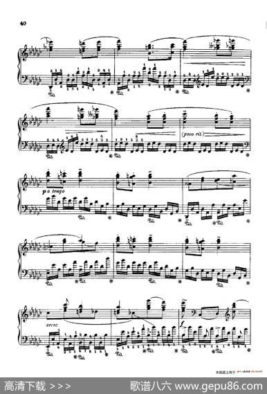 53首以肖邦练习曲为素材而作的练习曲（No.7）|里奥鲍尔德·戈多夫斯基