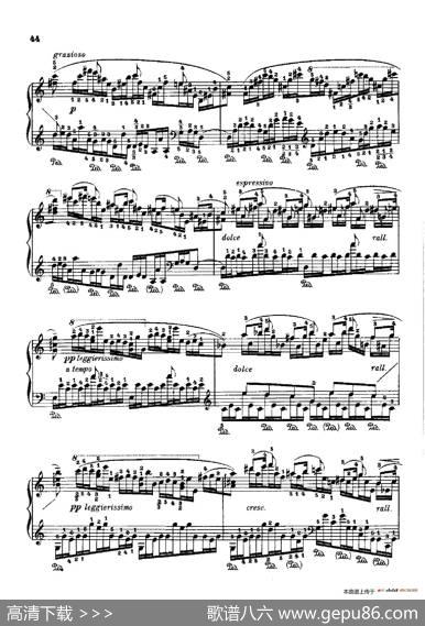 53首以肖邦练习曲为素材而作的练习曲（No.8）|里奥鲍尔德·戈多夫斯基