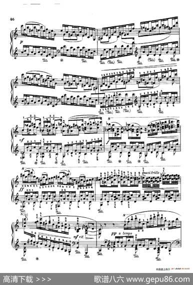 53首以肖邦练习曲为素材而作的练习曲（No.8）|里奥鲍尔德·戈多夫斯基