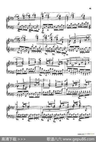 53首以肖邦练习曲为素材而作的练习曲（No.11）|里奥鲍尔德·戈多夫斯基
