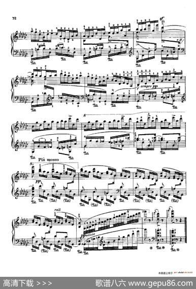 53首以肖邦练习曲为素材而作的练习曲（No.12）|里奥鲍尔德·戈多夫斯基