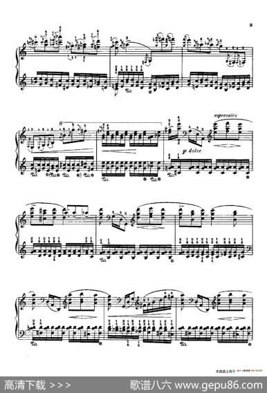 53首以肖邦练习曲为素材而作的练习曲（No.14）|里奥鲍尔德·戈多夫斯基