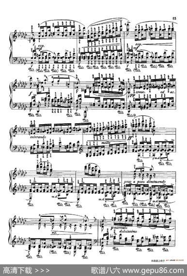 53首以肖邦练习曲为素材而作的练习曲（No.15）|里奥鲍尔德·戈多夫斯基