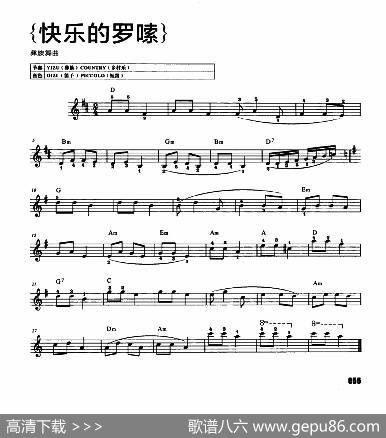 快乐的罗嗦|彝族舞曲