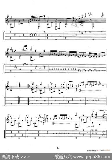 古典吉他：FromtheDance（HungarianDanceNo.5）|JamesEdwards（詹姆斯·爱德华兹）