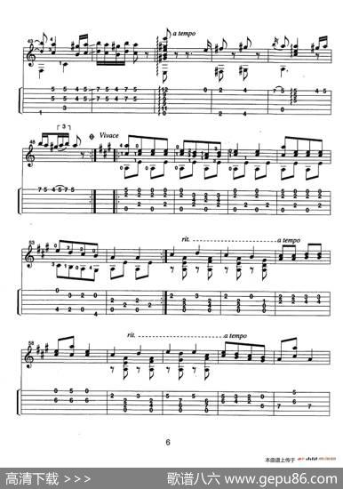 古典吉他：FromtheDance（HungarianDanceNo.5）|JamesEdwards（詹姆斯·爱德华兹）