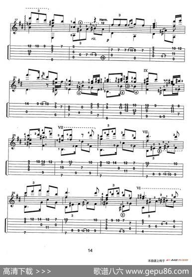 古典吉他：FromtheDance（Tango）|JamesEdwards（詹姆斯·爱德华兹）