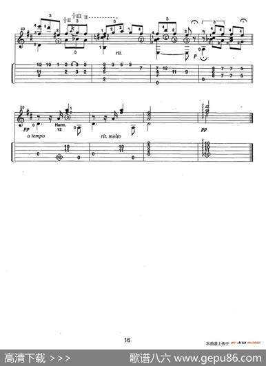 古典吉他：FromtheDance（Tango）|JamesEdwards（詹姆斯·爱德华兹）