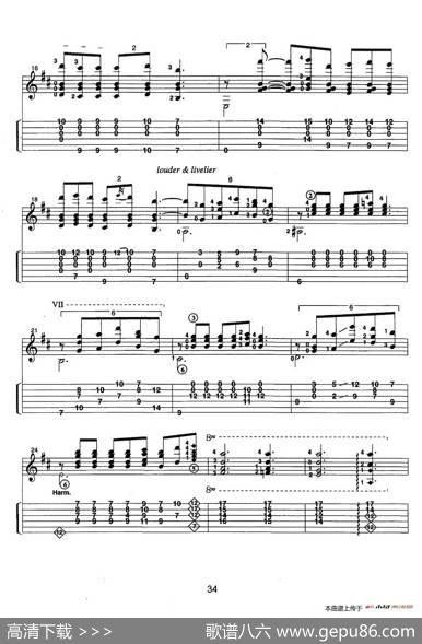 古典吉他：FromtheDance（ClairdeLune）|JamesEdwards（詹姆斯·爱德华兹）