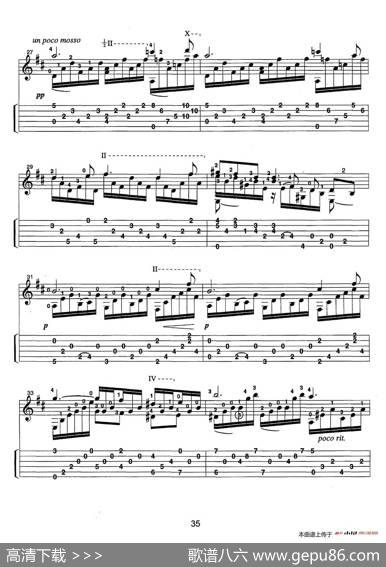 古典吉他：FromtheDance（ClairdeLune）|JamesEdwards（詹姆斯·爱德华兹）