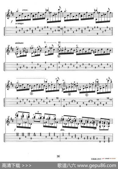 古典吉他：FromtheDance（ClairdeLune）|JamesEdwards（詹姆斯·爱德华兹）